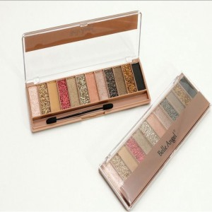 Paleta de Sombra e Glitter Belle Angel c/ 12 cores