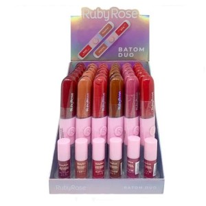 Box 36 Batom Líquido + Gloss Duo Grupo 2 Ruby Rose