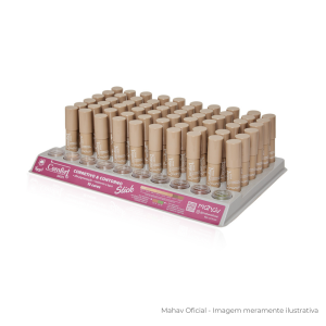 Box 60 Corretivo & Contorno Stick Comfort Skin Mahav