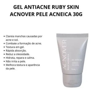 Kit 3 Ruby Skin Antiacne Acnover Ruby Rose