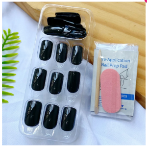 Kit 6 Unhas Postiças Autocolantes Gel Macrilan Sortidas