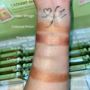 Iluminador Baked Mosaico 6-Sand Dust Silk Skin Rubyrose