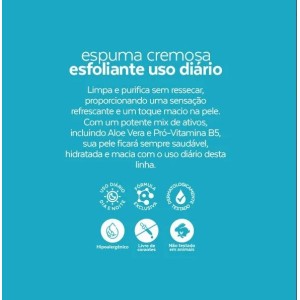 Kit 2 Espuma Cremosa de Limpeza Uso Diário Dermachem 240 ml