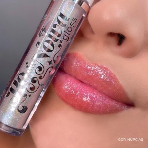 Kit 2 Gloss Labial Pó da Noiva Mahav