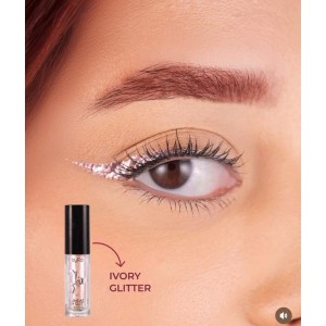 Delineador Glitter Shine 3- Ivory Glitter Ruby Rose