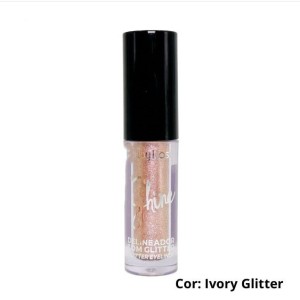Delineador Glitter Shine 3- Ivory Glitter Ruby Rose