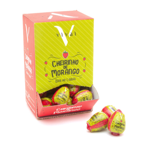 Box 48 Brilho Labial Cheirinho de Morango Vivai