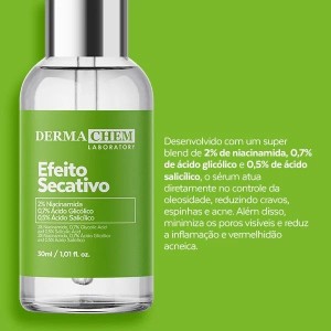 Sérum Efeito Secativo Dermachem 30 ml