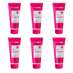 Box 6 Gel Antirressecamento Rosa Mosqueta Dermachem 100 G