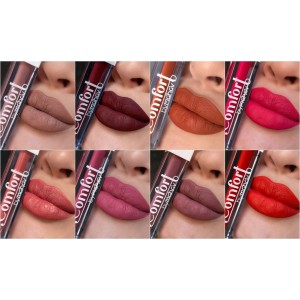 Kit 20 Batom Líquido Comfort Matte Mahav Kit Atacado