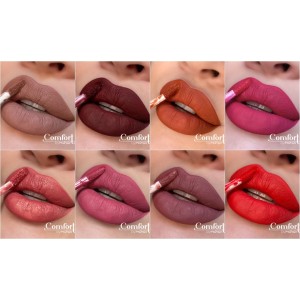 Kit 36 Batom Líquido Comfort Matte Mahav Kit Atacado