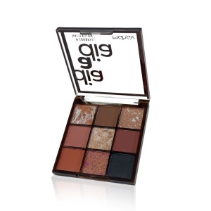 Box 24 Paleta de Sombras 9 Cores Dia a Dia Mahav