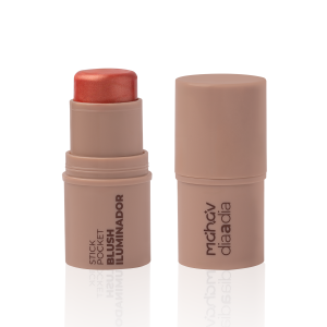 Blush Iluminador Stick Pocket Happy Dia a Dia Mahav