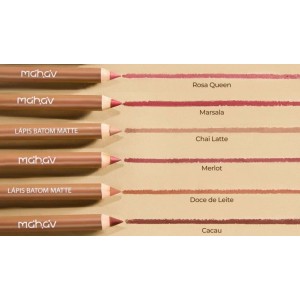 Box 48 Lápis Batom Matte Lip Fusion Dia a Dia Mahav