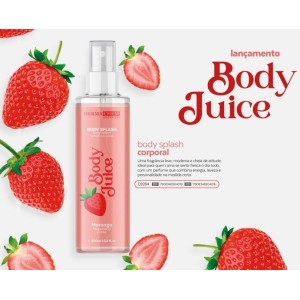Body Splash Morango Body Juice Dermachem 200 ML