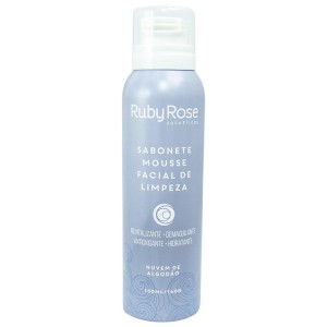 Sabonete Mousse Facial de Limpeza Nuvem de Algodão Ruby Rose 150 ml
