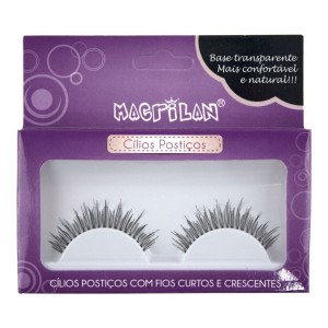 Cílios Postiços Macrilan Fios Curtos e Crescentes CL3-9