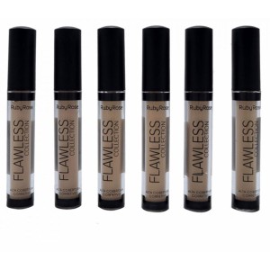Kit 12 Corretivo Líquido Flawless Ruby Rose