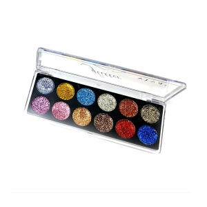 Paleta de Sombra Glitter 4 Vivai c/ 12 cores