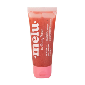 Sabonete Facial Esfoliante Melu Ruby Rose 75 g