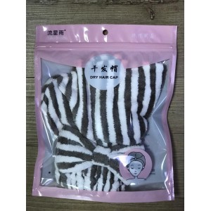 Touca de Cabelo Modelo Listrado e Laço LT03