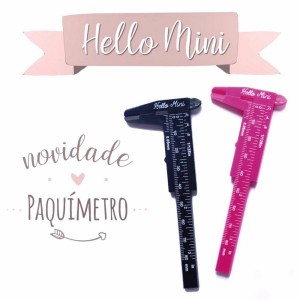 Paquímetro para Sobrancelha Hello Mini