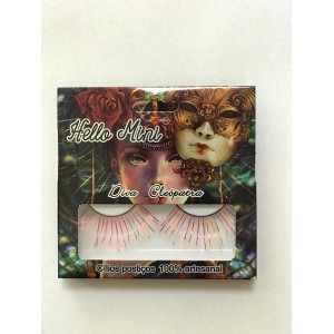 Cílios Postiços Artesanais Hello Mini - Rose Colors