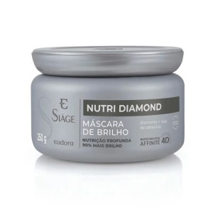 Máscara Capilar Nutri Diamond Siàge Eudora 250 g