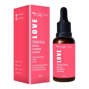 Sérum Facial Rétinol Colágeno e Elastina Max Love 30 ml