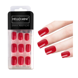 Kit Unhas Postiças Autocolantes c/ 24 Hello Mini OY174-55