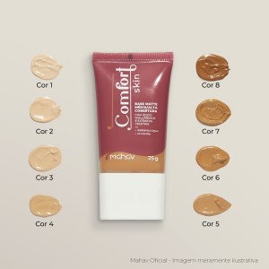Base Matte Comfort Skin Cor 03 Mahav