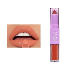 Batom Duo Matte 2 em 1 Mood CM07 Ruby Rose
